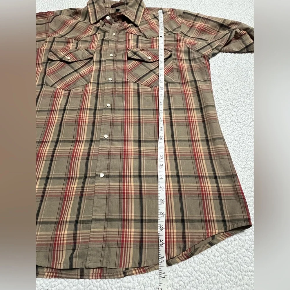 Canyon Guide short-sleeve Western-style pearl snap shirt - Picture 5 of 8